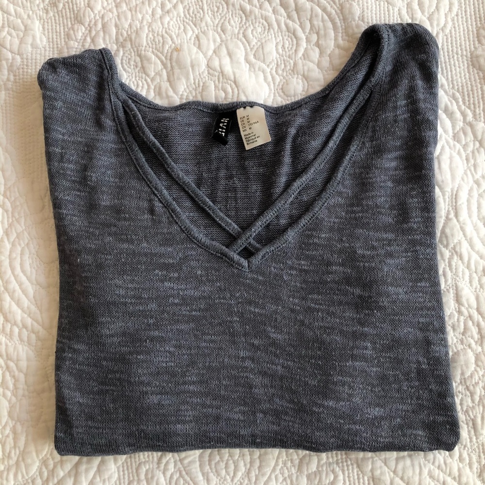 Divided Long Sleeve Top